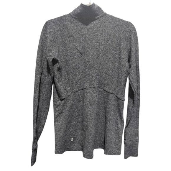 LULULEMON ATHLETICA Kanto Catch Me 1/2 Zip Pullover Size 8 - Picture 8 of 8